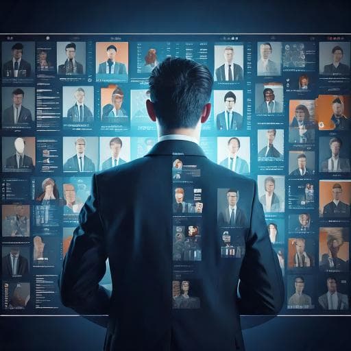抽象的なデータ解析イメージ